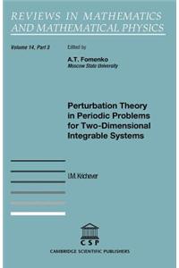 Perturbation Theory in Periodic Problems for Two-Dimensional Integrable Systems