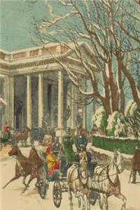 Vintage Winter White House 1877 Journal