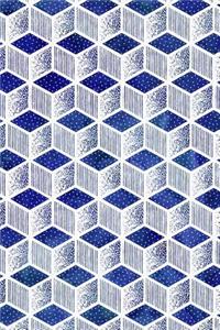 Bullet Journal Notebook Cubes Pattern 12