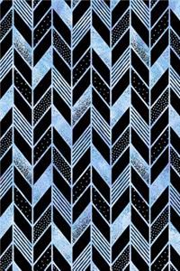 Bullet Journal Notebook Abstract Feather Pattern 10