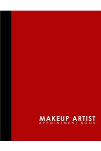 Makeup Artist Appointment Book