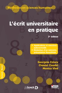 L'ecrit universitaire en pratique