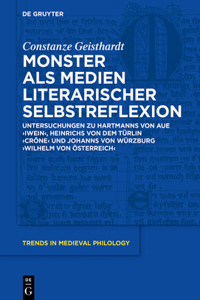 Monster ALS Medien Literarischer Selbstreflexion