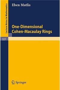 One-Dimensional Cohen-Macaulay Rings