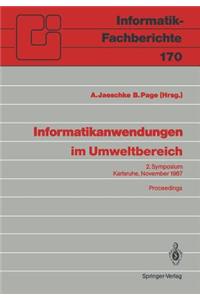 Informatikanwendungen Im Umweltbereich