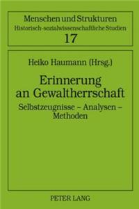 Erinnerung an Gewaltherrschaft