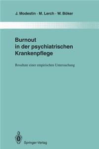 Burnout in Der Psychiatrischen Krankenpflege