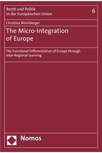 The Micro-Integration of Europe