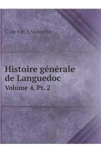 Histoire générale de Languedoc Volume 4. Pt. 2