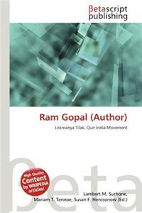 RAM Gopal (Author)