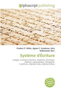 Syst Me D' Criture