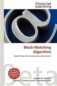 Block-Matching Algorithm