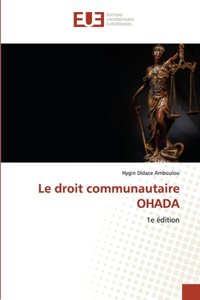 droit communautaire OHADA