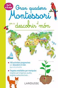 Gran quadern Montessori per a descobrir el mon
