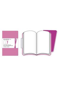 Moleskine Volant Plain Notebook Pink Extra Large