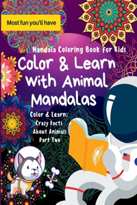 Color and Learn with Animal Mandalas