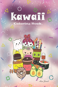 Kawaii Coloring Book