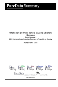 Wholesalers Electronic Markets & Agents & Brokers Revenues World Summary