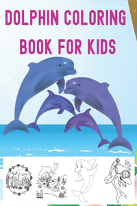 Dolphin Coloring Book For Kids