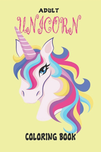 Adult Unicorn Coloring Book