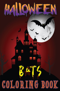 Halloween Bats Coloring Book