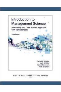 Introduction to Management Science: A Modeling and Case Studies Approach with Spreadsheets