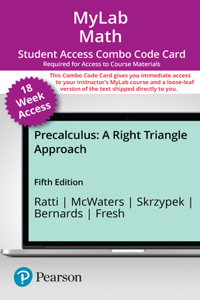 Mylab Math with Pearson Etext -- 18-Week Combo Access Card -- For Precalculus