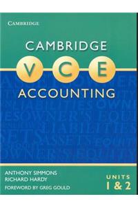 Cambridge Vce Accounting Units 1 and 2