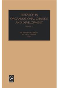 Research in Organizational Change and Development