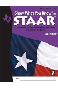 Swyk on Staar Science Gr 8, Student Workbook
