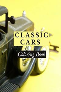 Classic Cars Coloring Book