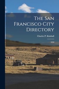 San Francisco City Directory