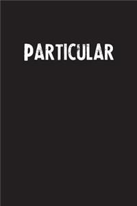 Particular