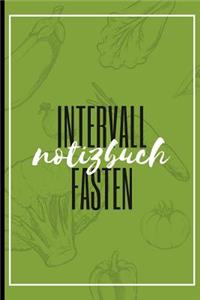 Intervall Fasten Notizbuch