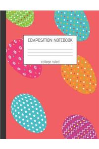 Composition Notebook - College Ruled