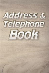 Address & Telephone Book: Organizer Contacts (6 x 9 in, 360 Contacts) - Record Addresses, Social Media, Telephone Numbers, Emails, Birthday & Extra Notes - Alphabetical A-Z I