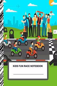 Kids Fun Race Notebook