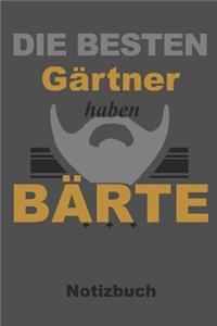 Die Besten Gärtner Haben Bärte Notizbuch: Ein Sehr Schönes Notizbuch Mit Ganzen 120 Linierten Seiten Im 6x9 Zoll Format (Ca. Din A5). Für Alle Bartliebhaber Da Draußen. Perfekt ALS Geschenk 