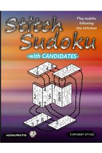 Stitch Sudoku with Candidates
