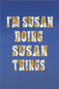 I'm Susan Doing Susan Things