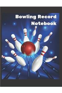 Bowling Record Notebook