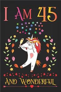 I Am 45 and Wonderful