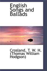 English Songs and Ballads