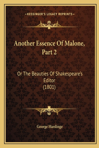 Another Essence Of Malone, Part 2