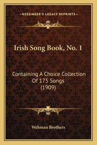 Irish Song Book, No. 1