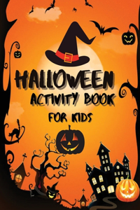 Halloween Activity Book For Kids