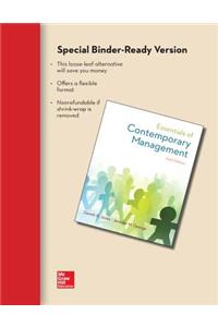 Loose Leaf Essentials of Contemporary Management with Connect Access Card