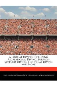 A Look at Diving Including Recreational Diving, Surface-Supplied Diving, Technical Diving and More