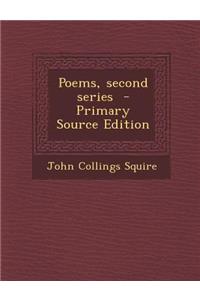 Poems, Second Series