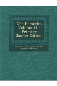Ons Hemecht, Volume 11